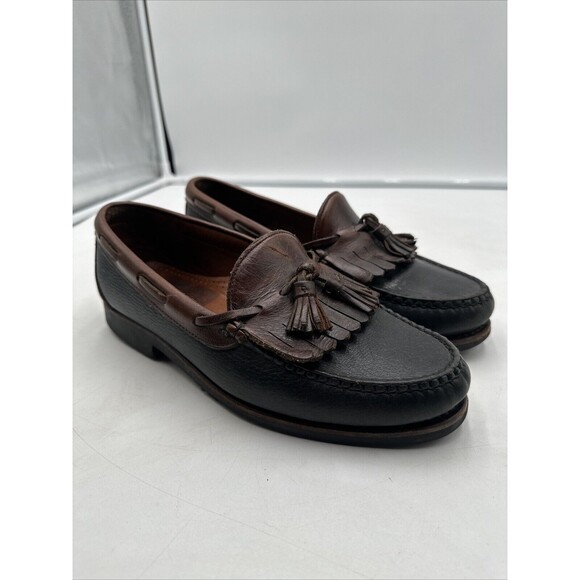 Allen Edmonds Nashua Loafer Slip On Dress Shoes Men\'s Black Brown - US 9 main image 10